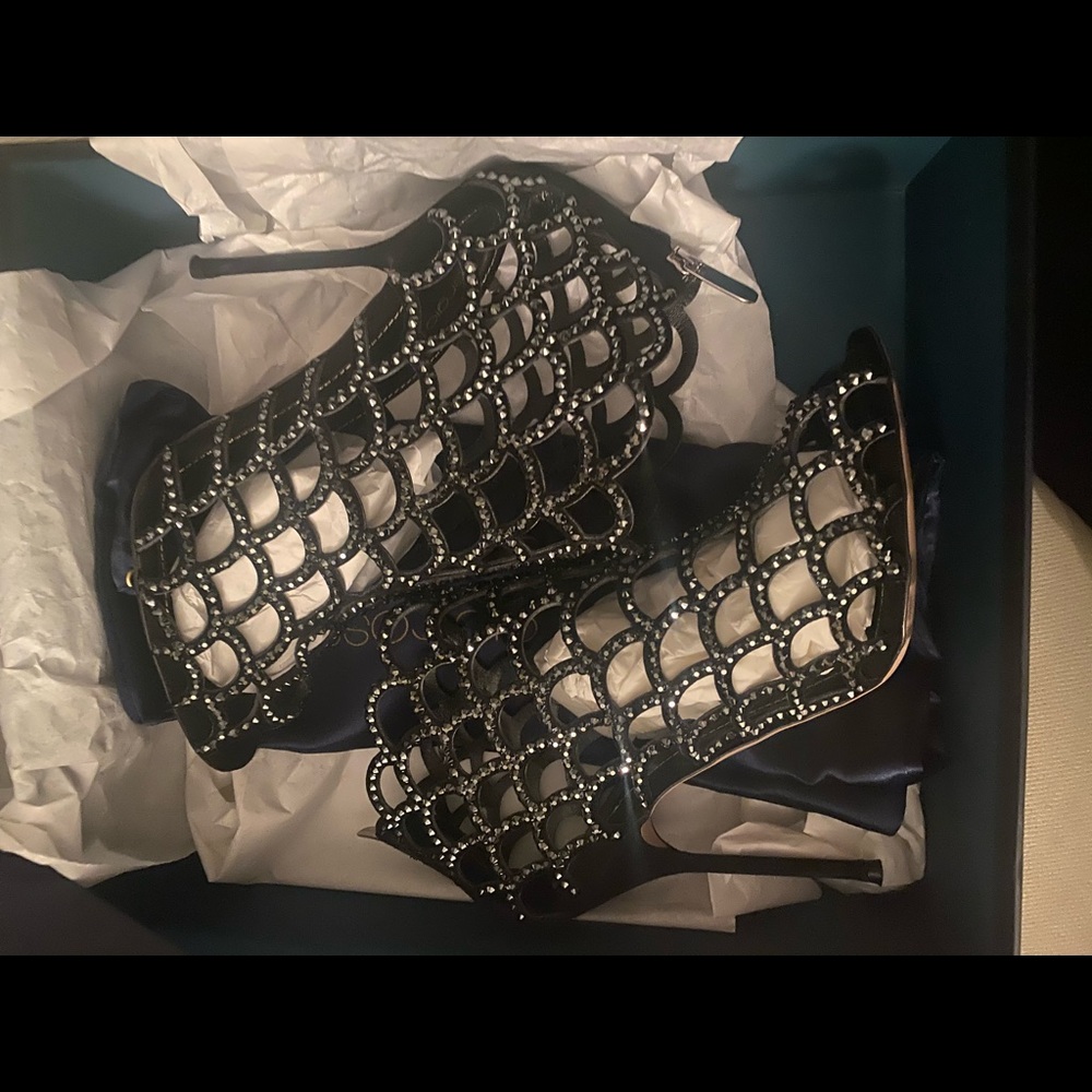 Sergio Rossi Scarpe Donna Sandal Boot Peep-toe